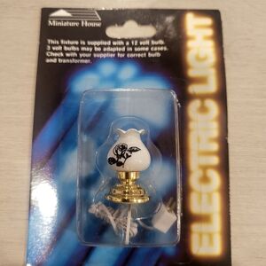 Miniature House Dollhouse Decorative Table Lamp